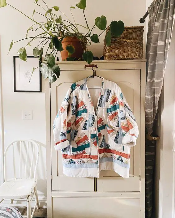 Quilted Coat with the All Well Cardigan Coat Pattern