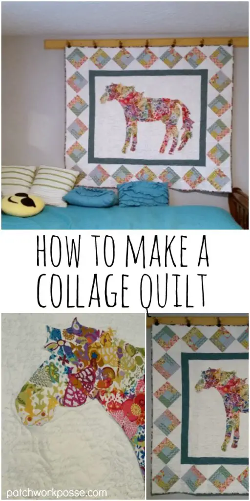 How to Make a Collage Quilt Sewing With Scraps
