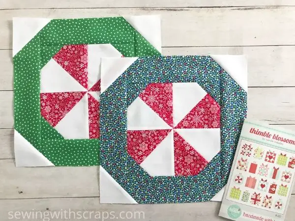 Come join the fun as we make block 6 in the Handmade with Love quilt along, the Peppermint Present Quilt Block