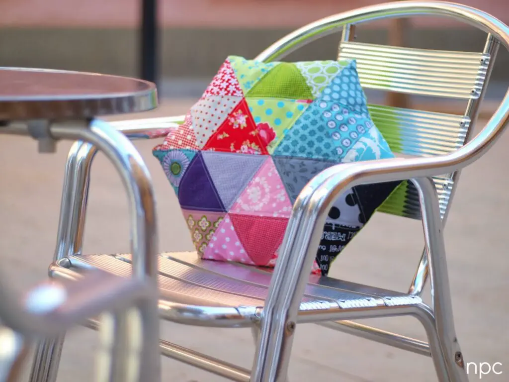 Triangle Chair Pillow Free Sewing Pattern