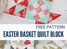 Free Easter Basket Quilt Block Pattern