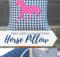 Free Horse Applique Pillow Pattern