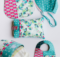 3 Free Sewing Patterns to create a baby gift set
