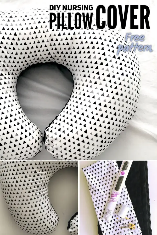 DIY Nursing Pillow Cover Sewing Tutorial