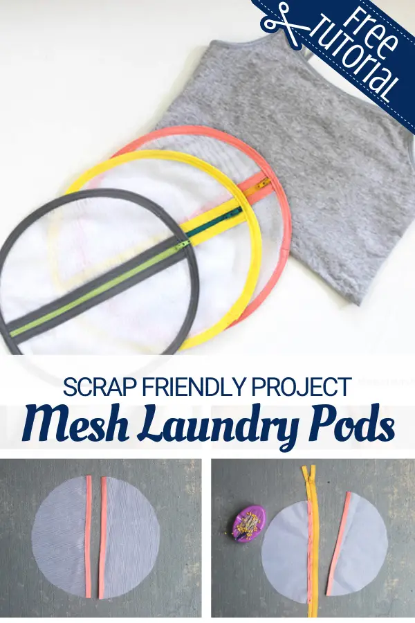 Easy to Make Mesh Laundry Bags for delicates and reusable masks