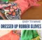 Scrap Busting Dressed Up Rubber Gloves Sewing Tutorial