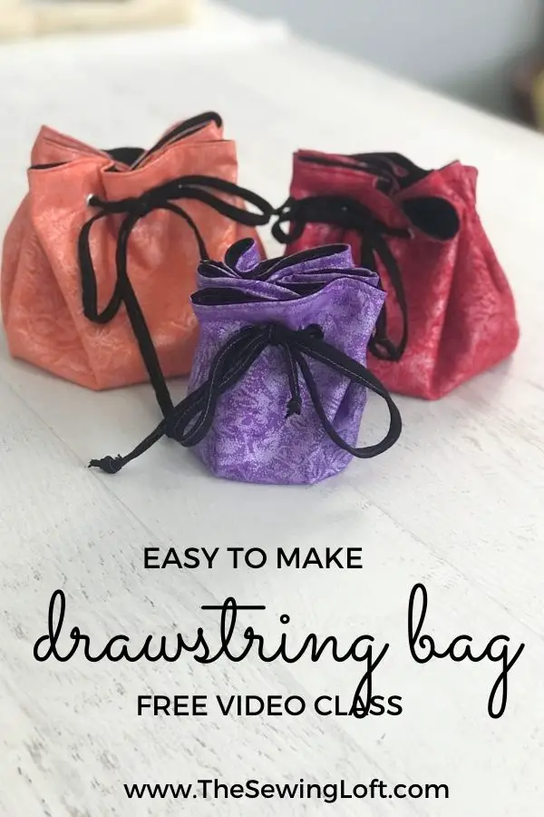 Easy to Make Drawstring Bags