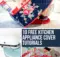 10 Free sewing patterns for kitchen appliance covers