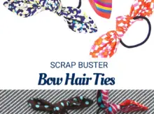 Bow Hair Tie Free Pattern