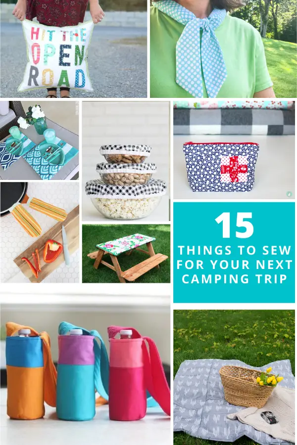 15 Sewing Projects for Camping