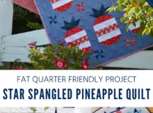Free Star Spangled Quilt Sewing Pattern