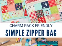Simple Zipper Bag Free Sewing Tutorial