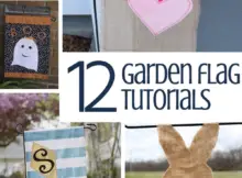 12 DIY Garden Flags