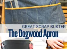 Dogwood Work Apron Sewing Pattern for Scrap Busting