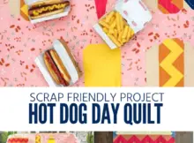 Free Hot Dog Quilt Sewing Pattern