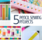 Back To School Sewing Pencil Projects