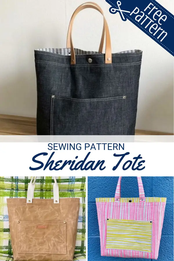 Free Sheridan Tote Sewing Pattern