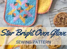 Star Bright Oven Mitt Sewing Pattern