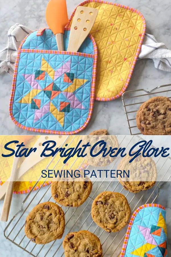 Star Bright Oven Glove Sewing Pattern