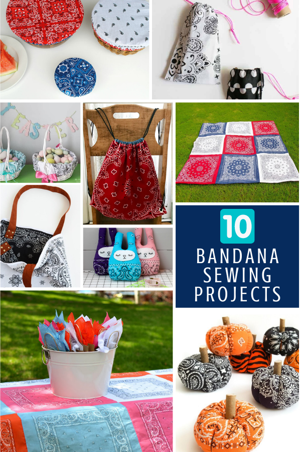 10 Things to Sew with Bandanas