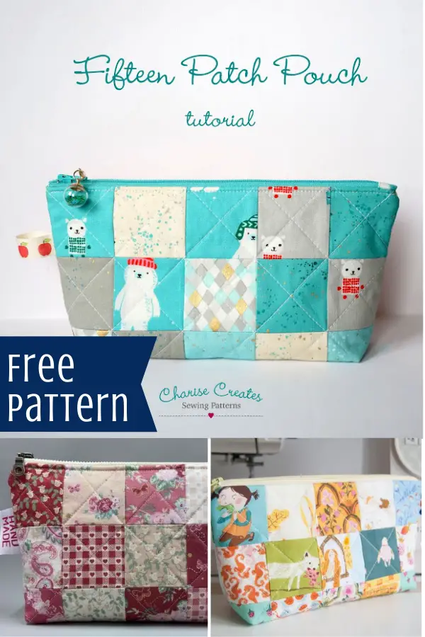 15 Patch Pouch Tutorial - Sewing With Scraps
