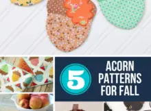 Fall Decor Acron Sewing Patterns
