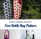 Free Wine Bottle Bag pattern and tutorial