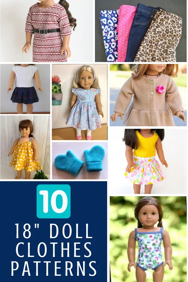 10 Free American Girl Doll Clothes Patterns