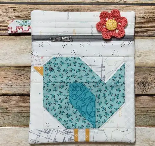 Free Blue Bird Quilt Block to Sew