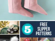 Free Slipper Patterns to Sew for Gifts