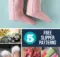Free Slipper Patterns to Sew for Gifts