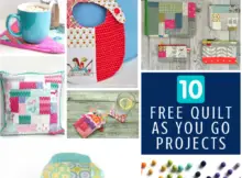 10 Free Quilt As You Go Projects and Tutorials
