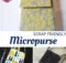 Micropurse Free Bag Sewing Pattern