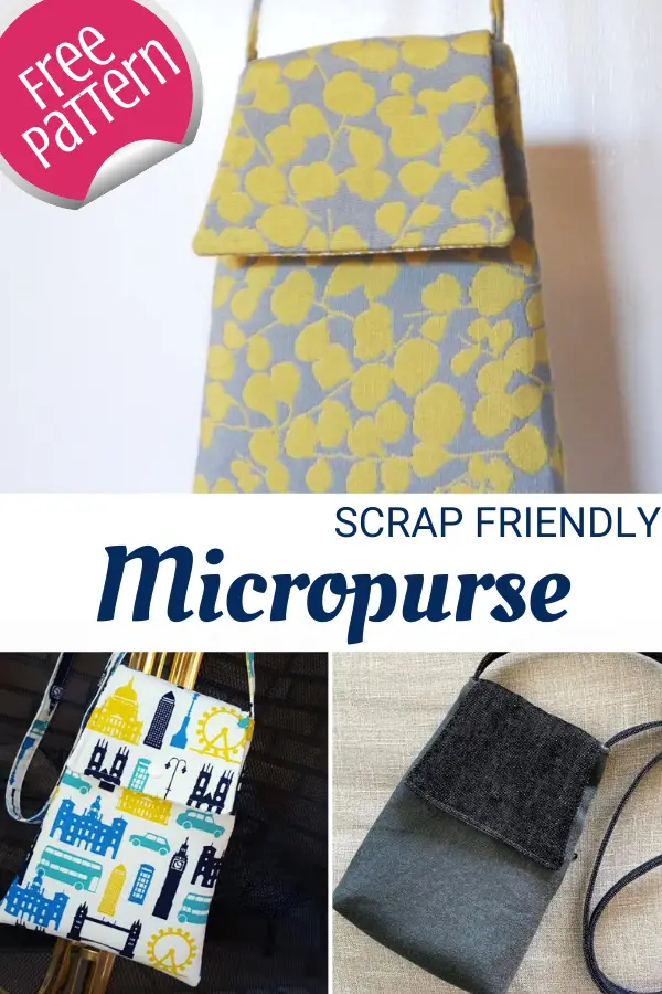 Micropurse Free Purse Sewing Pattern