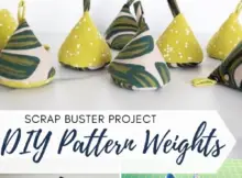 DIY Pattern Weights for your sewing room