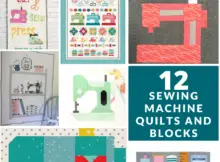 Sewing Machine Quilt Blocks and Quilts