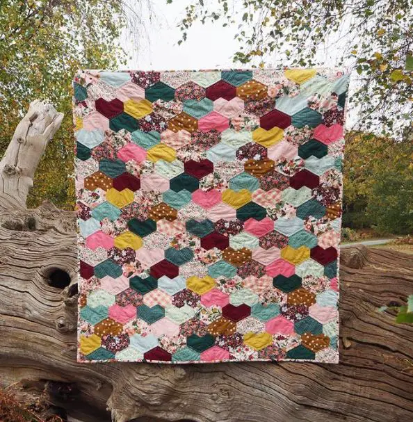 Warm Hearted Quilt Sewing Pattern