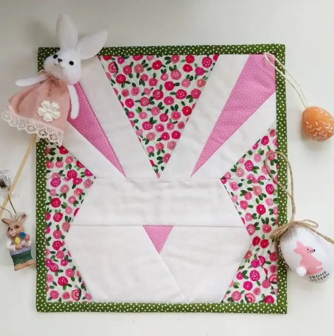Free Bunny Mini Quilt Sewing Pattern