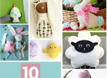 10 Easter Stuffed Animals to Sew