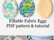 Scrap Friendly Fillable Fabric Egg Tutorial