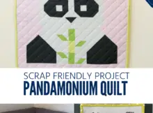 Free Pandamonium Mini Quilt