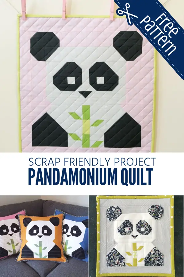 Free Panda Quilt Pattern by Fat Quarter Shop