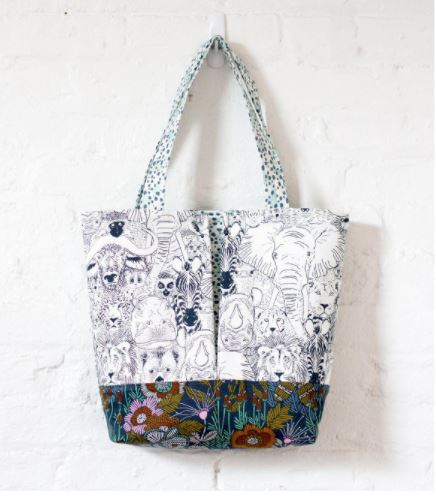 Free easy to sew tote bag