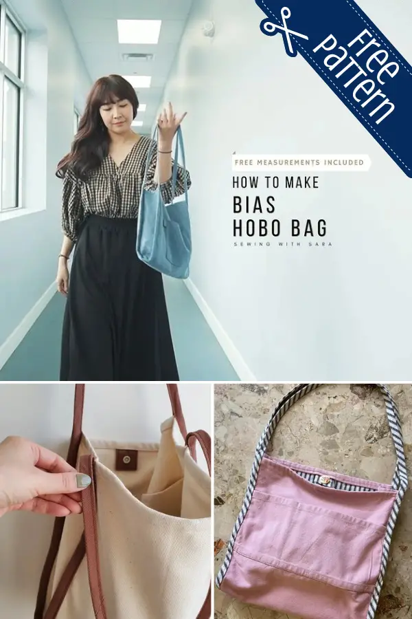 How to Make a Bias Hobo Bag sewing tutorial