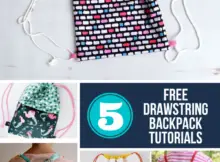 DIY Drawstring Backpack Patterns