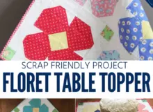 Free Floret Table Topper Sewing Pattern