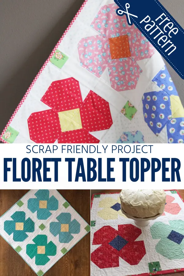 Free Floret Spring Table Topper