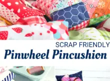 Free Pinwheel Pincushion Sewing Tutorial