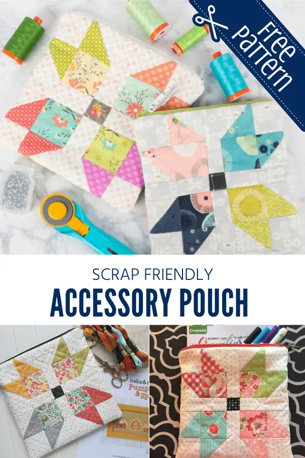 Scrap Friendly Accessory Pouch Pattern