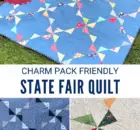 Free Charm Pack State Fair Quilt